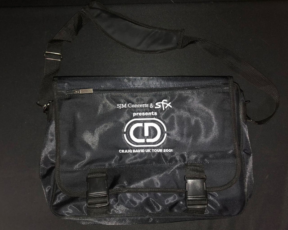 Craig David UK Tour 2001 - Messenger Bag UK memorabilia MESSENGER BAG