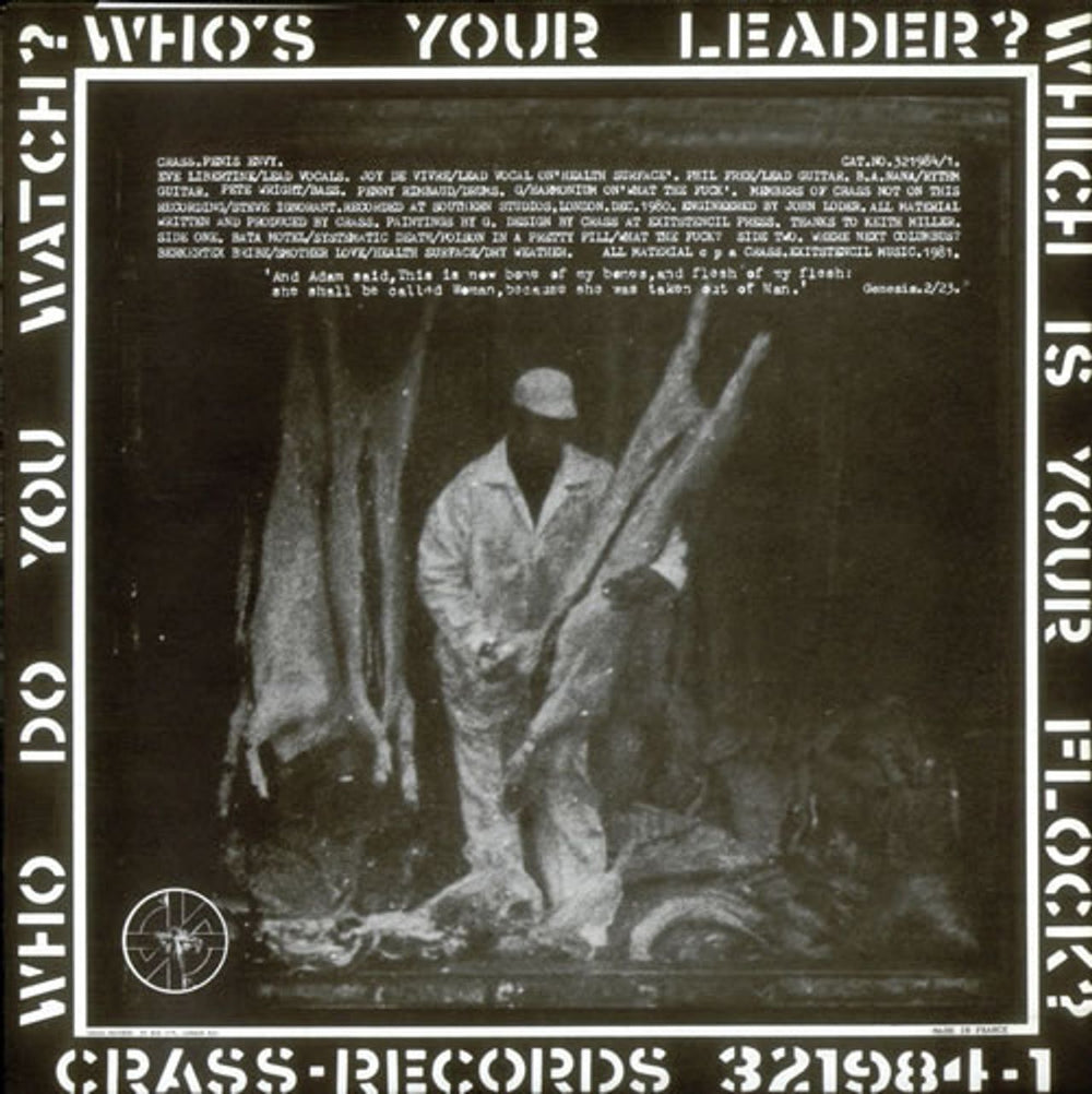 Crass Penis Envy UK vinyl LP album (LP record) C\SLPPE518822