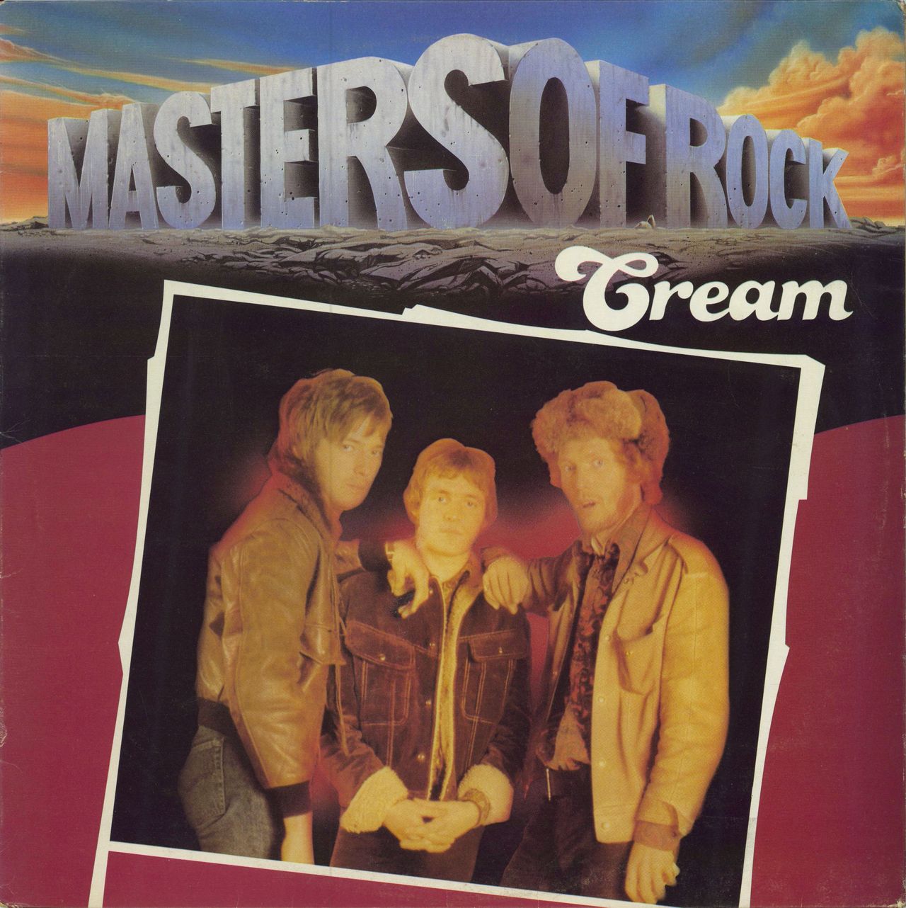 Cream Masters Of Rock South African vinyl LP album (LP record) SUL3030