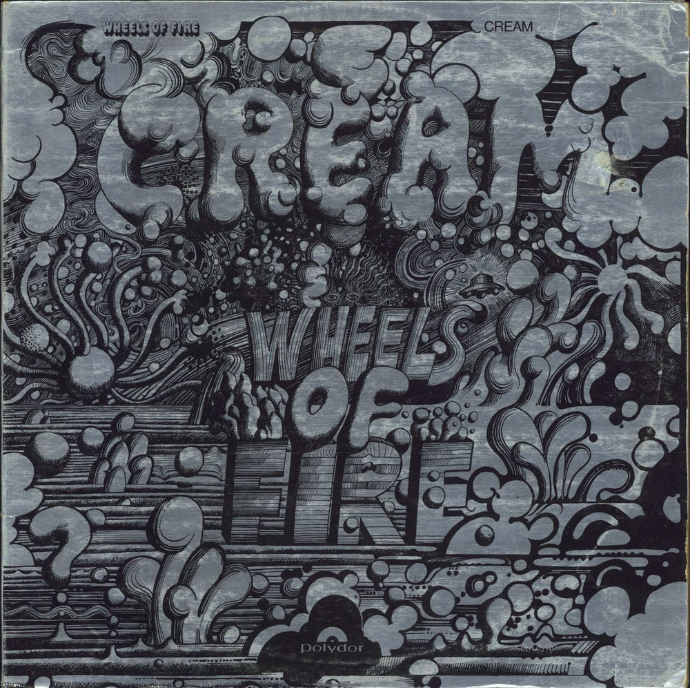 Cream Wheels Of Fire - 1st - EX UK 2-LP vinyl record set (Double LP Album) 582031/2