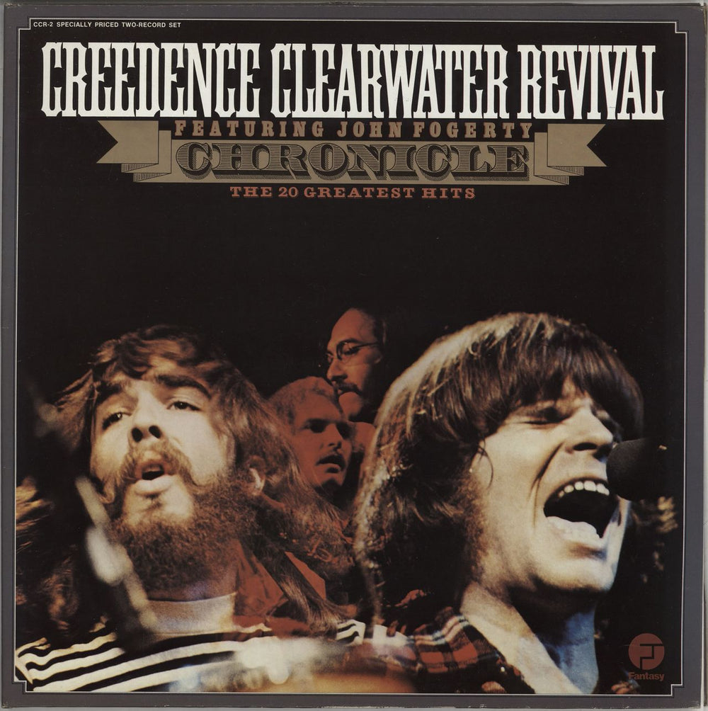 Creedence Clearwater Revival Chronicle: The 20 Greatest Hits German 2-LP vinyl record set (Double LP Album) CCR-2