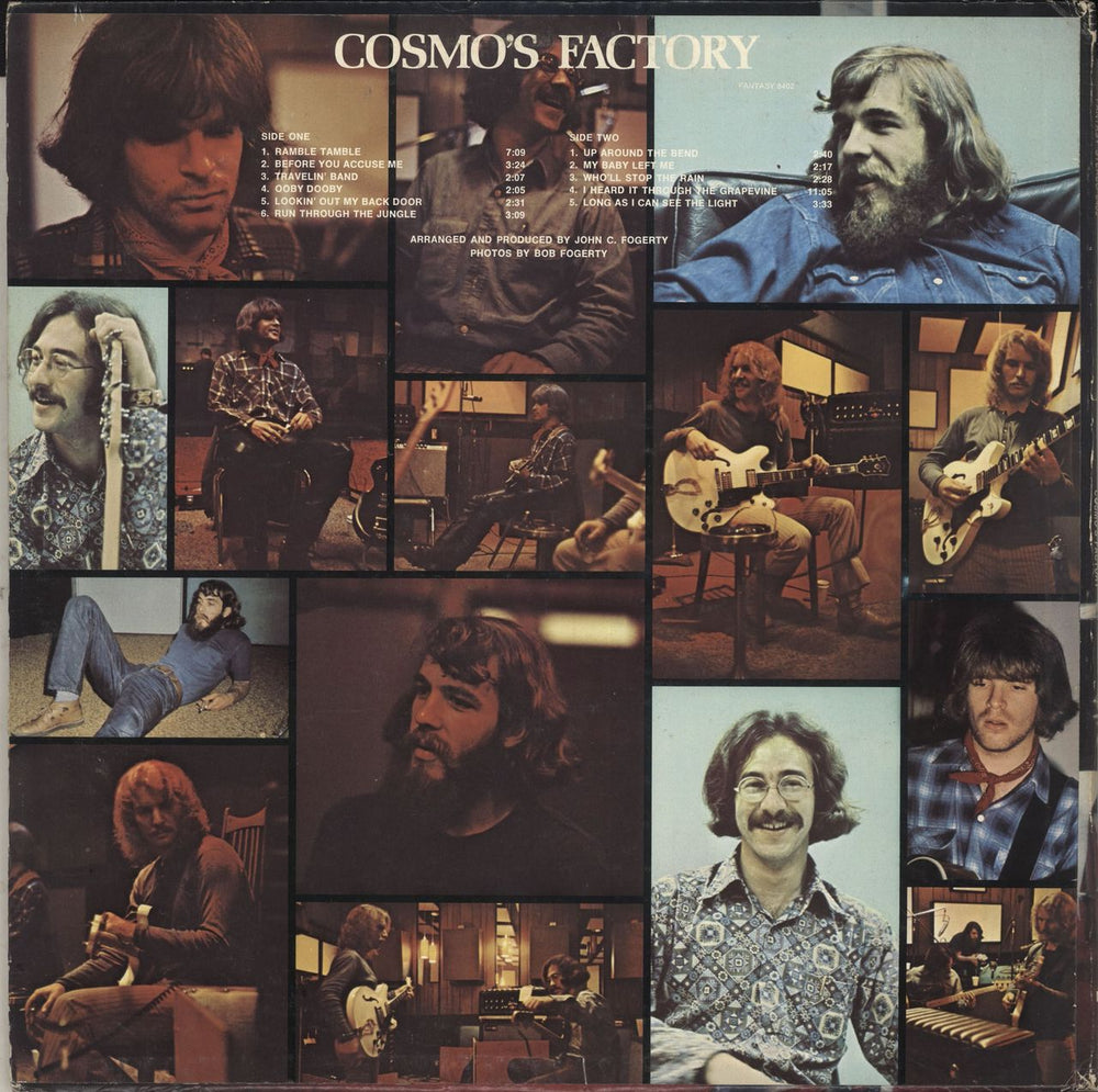 Creedence Clearwater Revival Cosmo's Factory Canadian vinyl LP album (LP record)