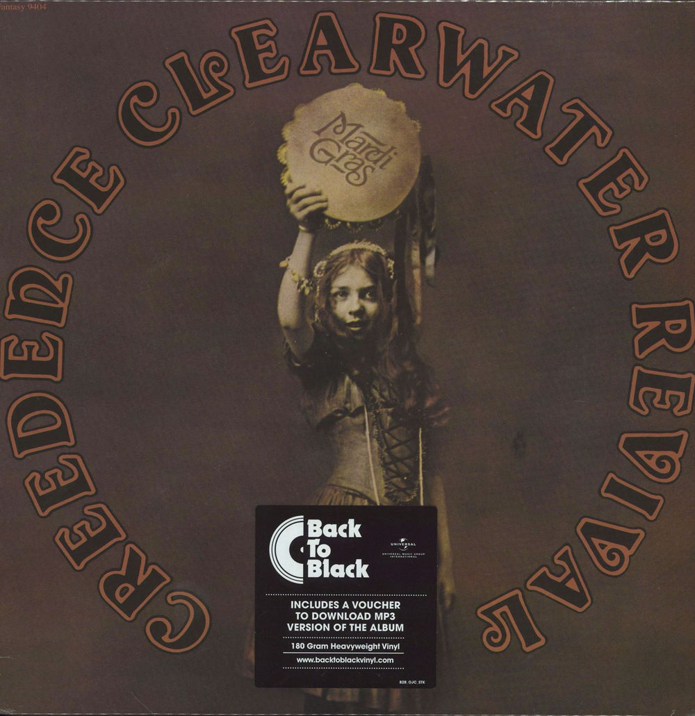 Creedence Clearwater Revival Mardi Gras - 180g - sealed UK vinyl LP album (LP record) 0025218451819