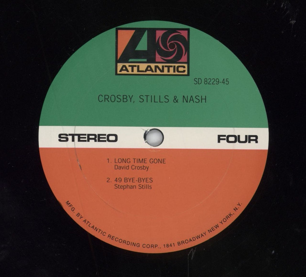 Crosby, Stills & Nash Crosby, Stills & Nash - 45RPM US 4-LP vinyl album record set Audiophile Deleted