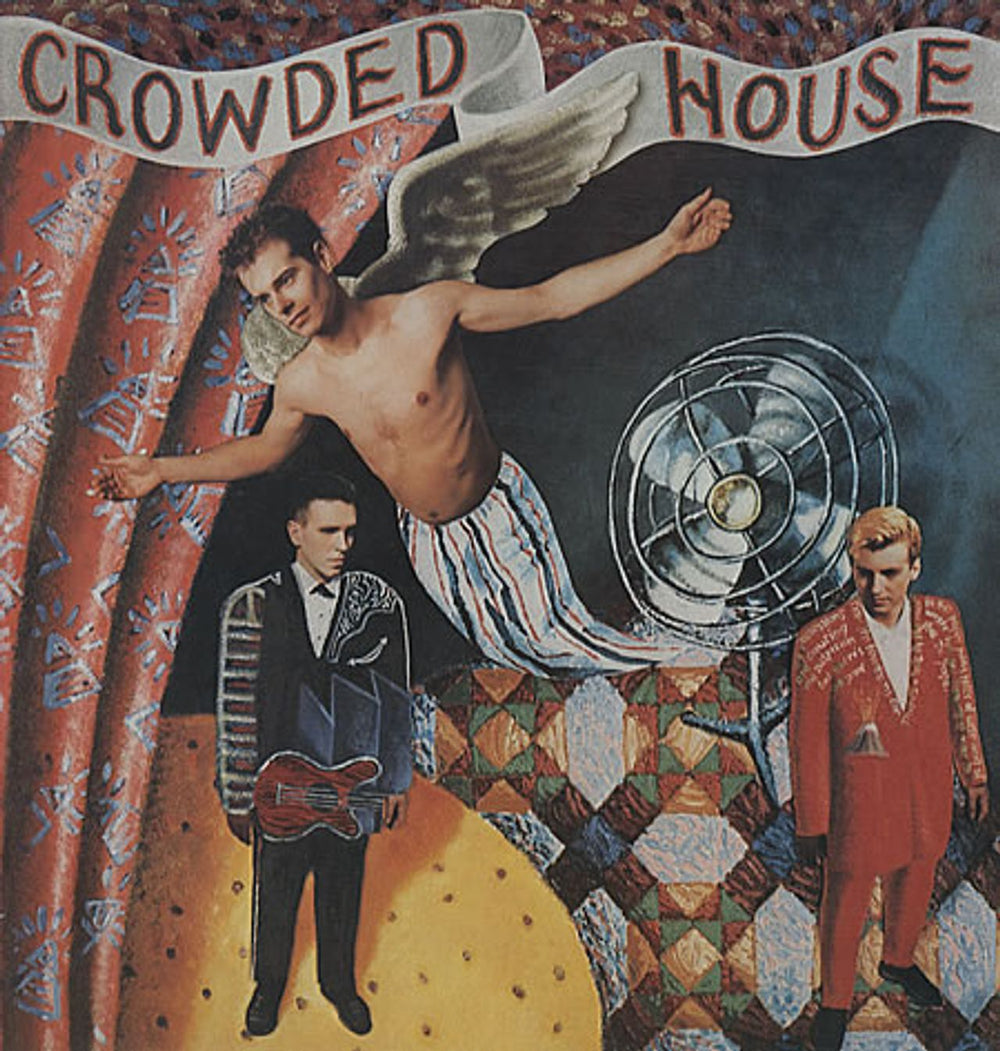 Crowded House Crowded House UK vinyl LP album (LP record) EST2016