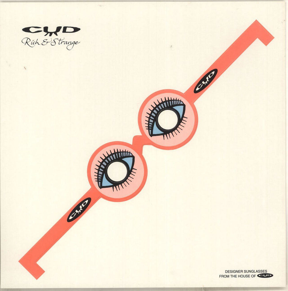 Cud Rich & Strange + Glasses Insert UK 12" vinyl single (12 inch record / Maxi-single) CUD12RI677411