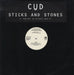 Cud Sticks And Stones UK Promo 12" vinyl single (12 inch record / Maxi-single) AMYDJ547