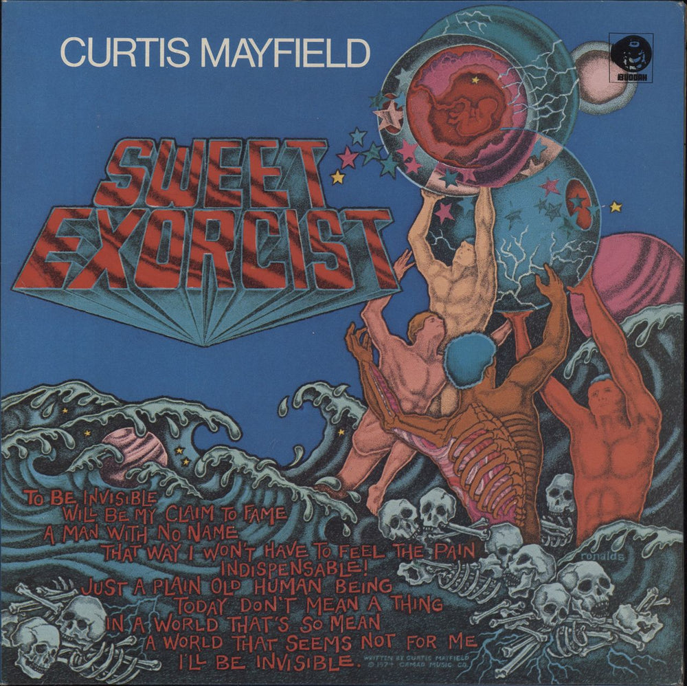 Curtis Mayfield Sweet Exorcist UK vinyl LP album (LP record) BDLH5001