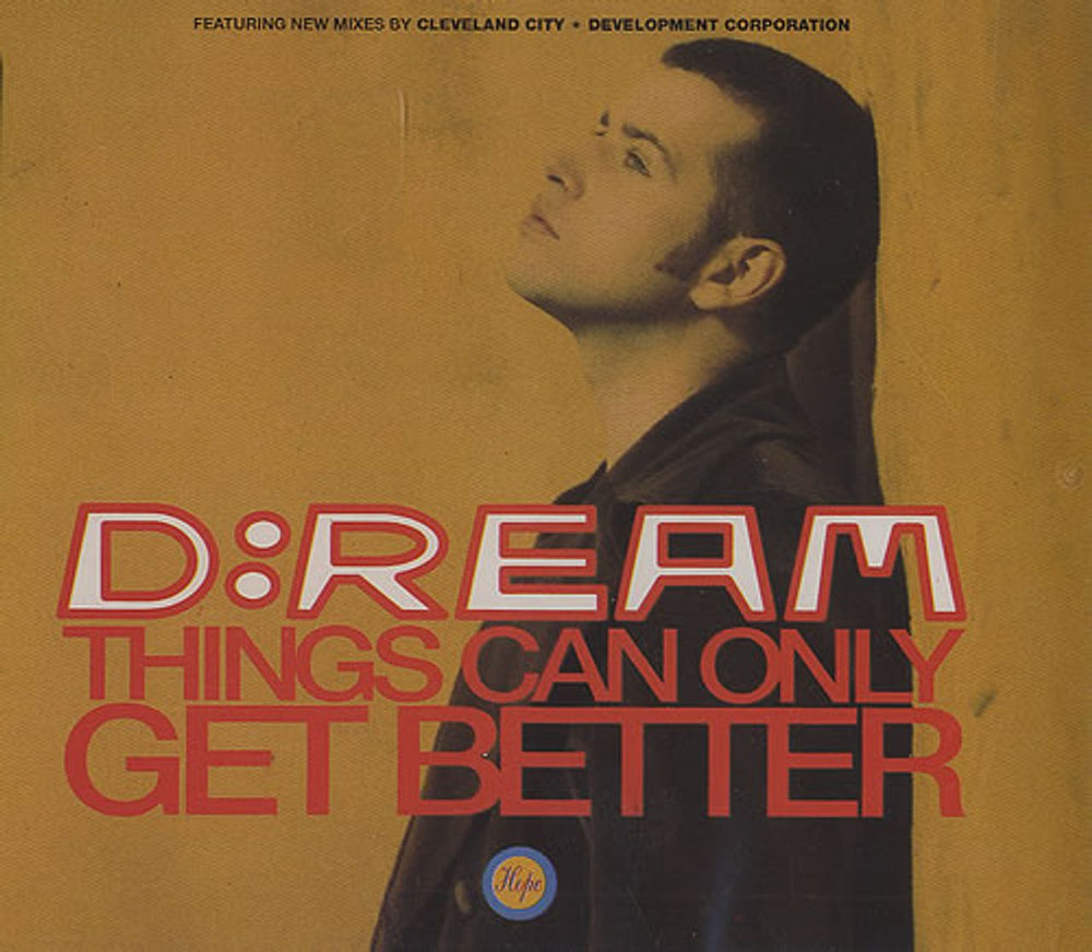 D:Ream Things Can Only Get Better UK CD single (CD5 / 5") MAG1020CD