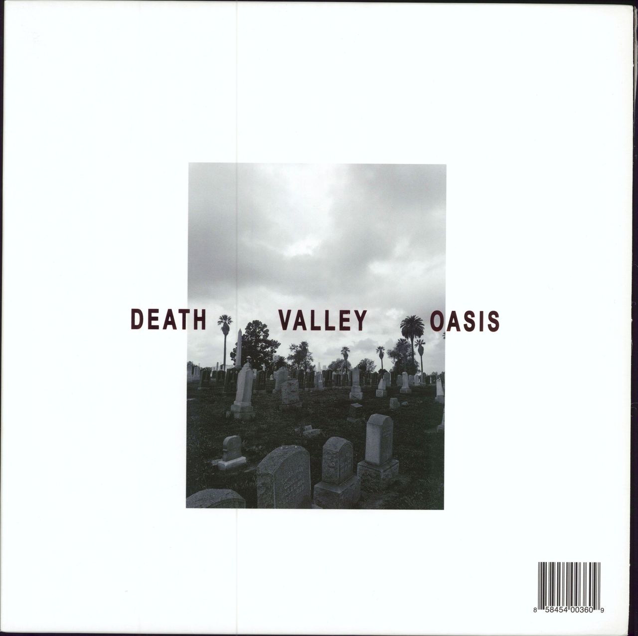 D33J Death Valley Oasis UK vinyl LP album (LP record) ABR0150