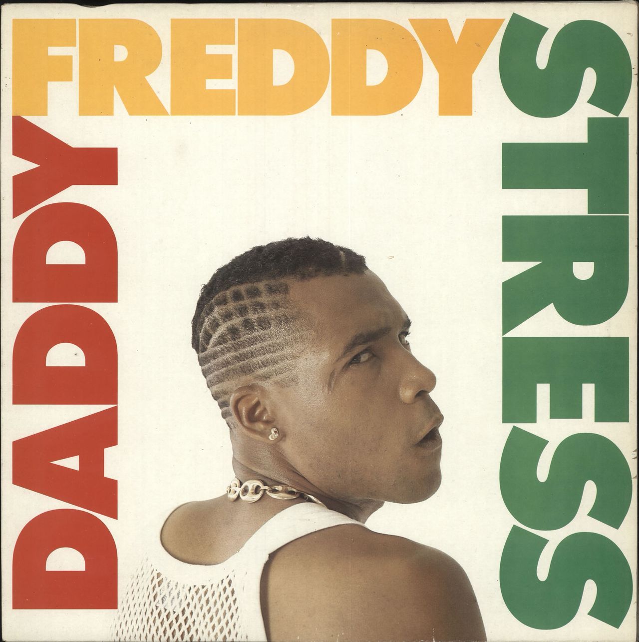 Daddy Freddy Stress UK vinyl LP album (LP record) FREDDY1
