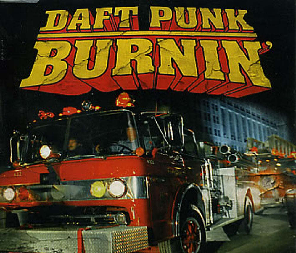 Daft Punk Burnin' UK CD single (CD5 / 5") VSCDT1649