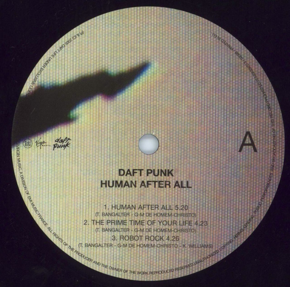 Daft Punk Human After All UK 2-LP vinyl record set (Double LP Album) DFP2LHU779168