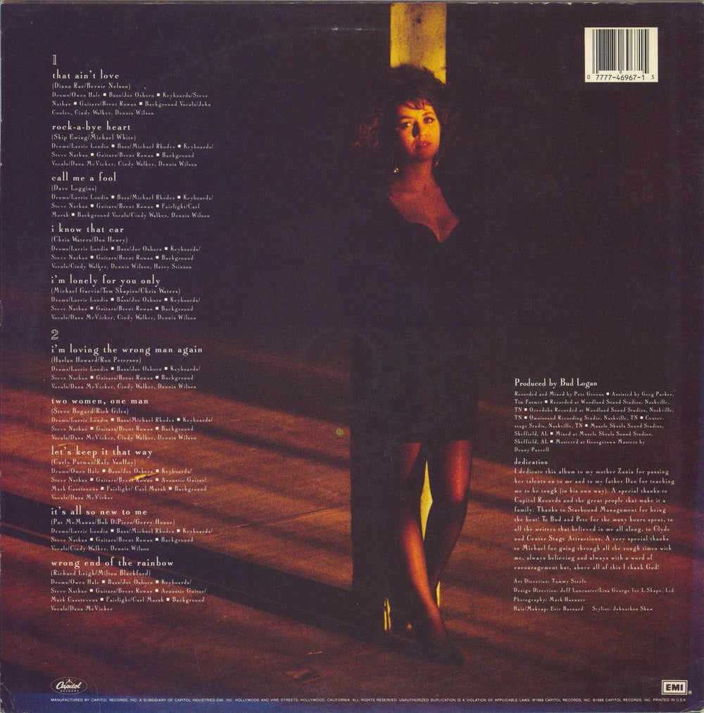 Dana McVicker Dana McVicker - Gold promo US vinyl LP album (LP record) 077774696715
