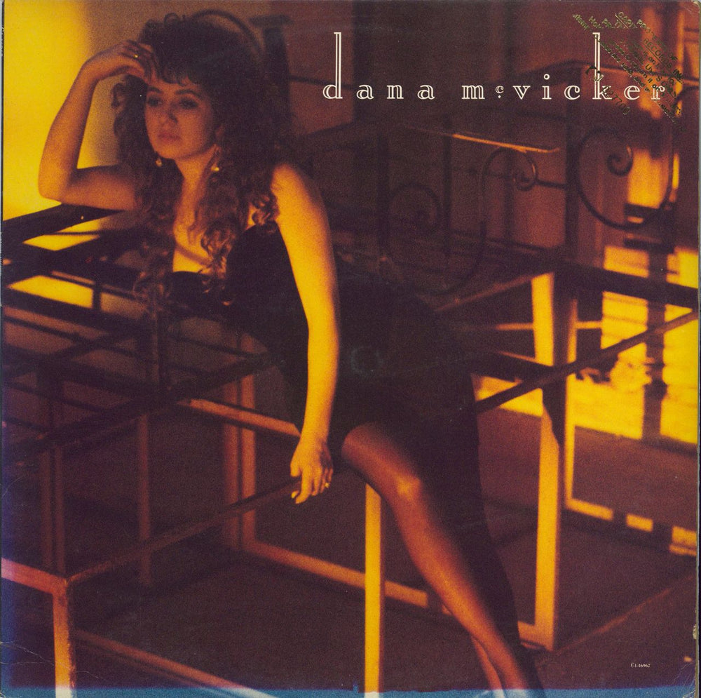 Dana McVicker Dana McVicker - Gold promo US vinyl LP album (LP record) C1-46967