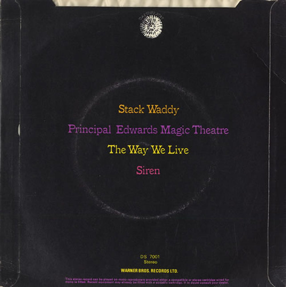 Dandelion Records Dandelion EP UK 7" vinyl single (7 inch record / 45) DHO07DA458313