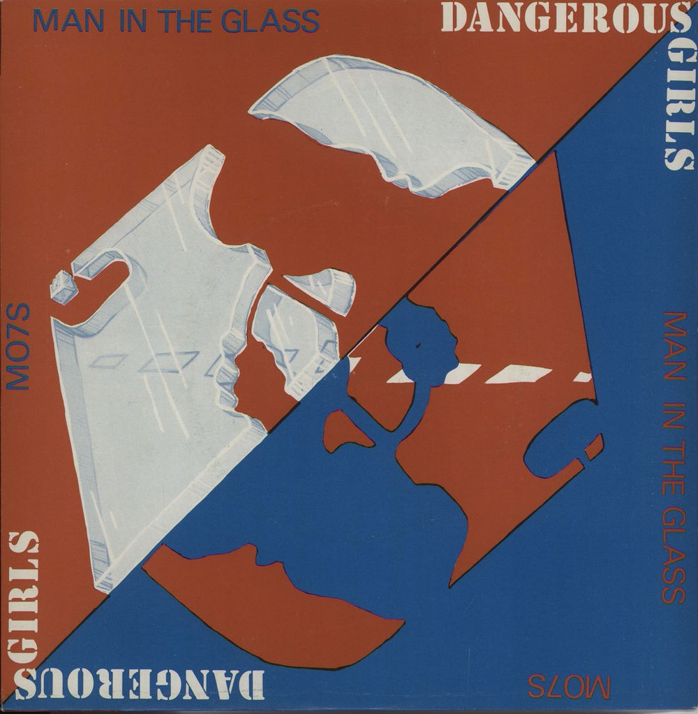 Dangerous Girls Man In The Glass UK 7" vinyl single (7 inch record / 45) HUM1