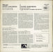 Daniel Barenboim Mozart: Piano Concertos No. 14 in E-flat & No.15 in B-flat UK vinyl LP album (LP record)