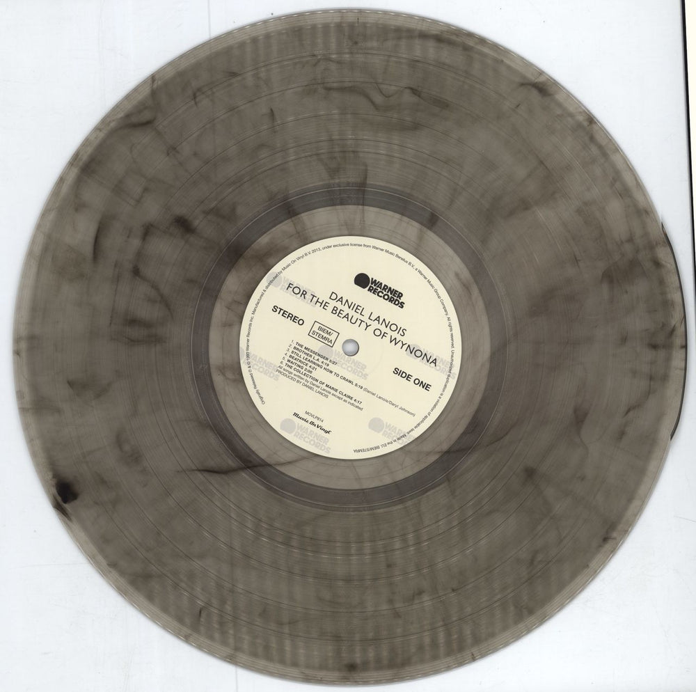 Daniel Lanois For The Beauty Of Wynona - Smokey Vinyl - Numbered UK vinyl LP album (LP record) 8719262016774