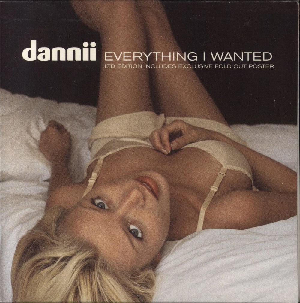 Dannii Minogue Everything I Wanted + Poster UK CD single (CD5 / 5") WEA137CDX