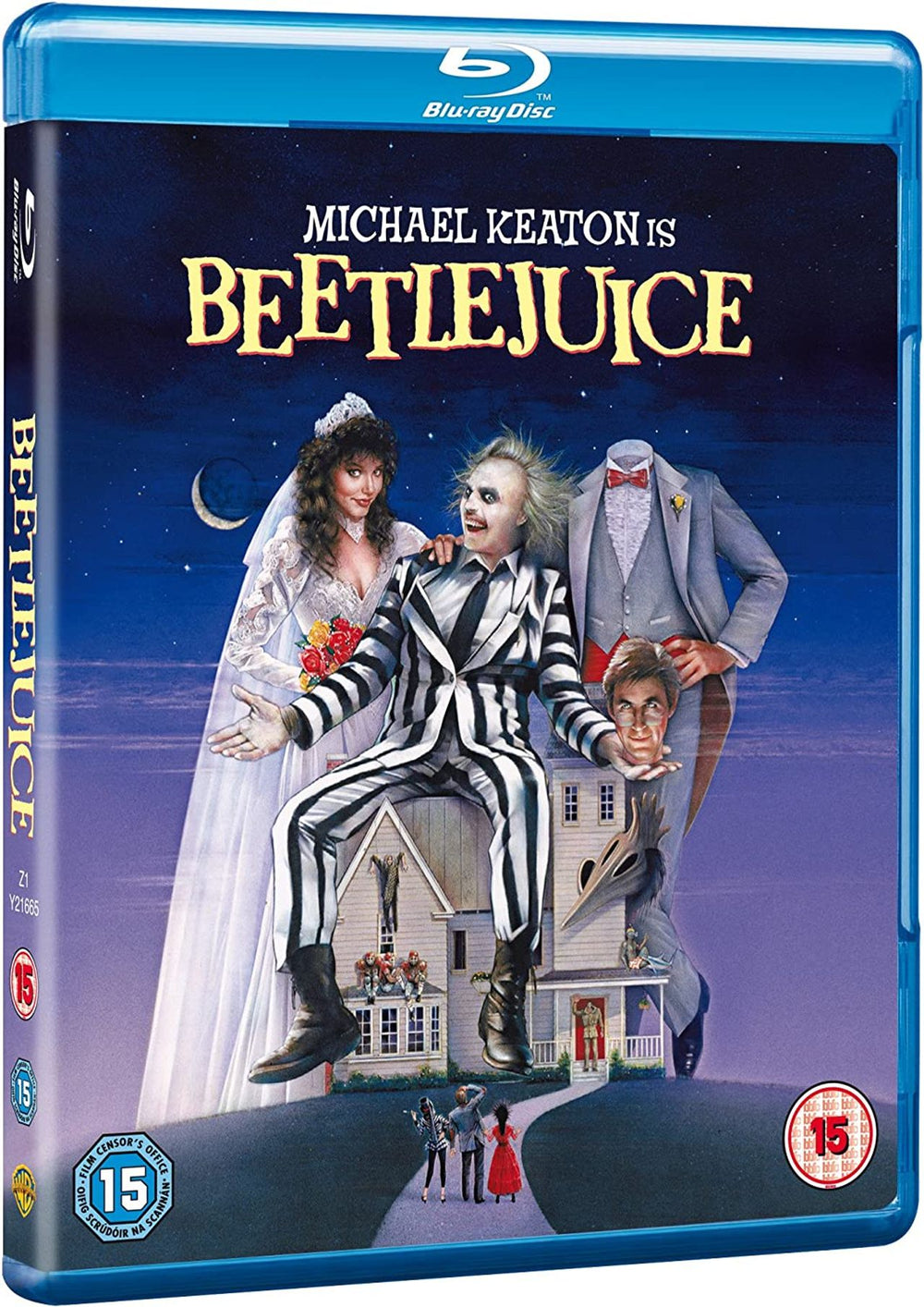 Danny Elfman Beetlejuice UK Blu Ray DVD Z1Y21665