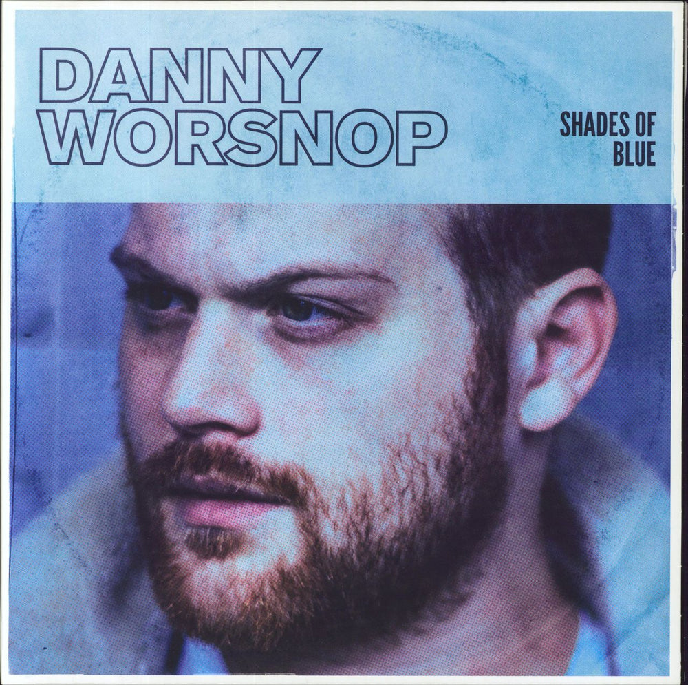 Danny Worsnop Shades Of Blue US vinyl LP album (LP record) SUM1123