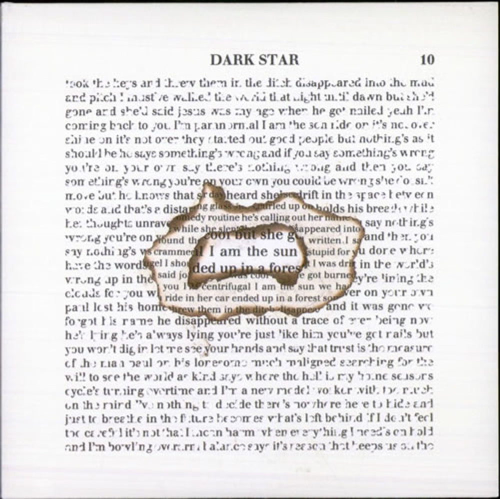 Dark Star (Indie) I Am The Sun UK Promo CD single (CD5 / 5") CDDARKDJ003