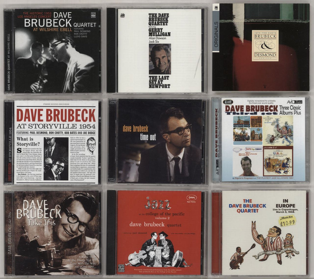 Dave Brubeck CD Album Collection UK CD album (CDLP)