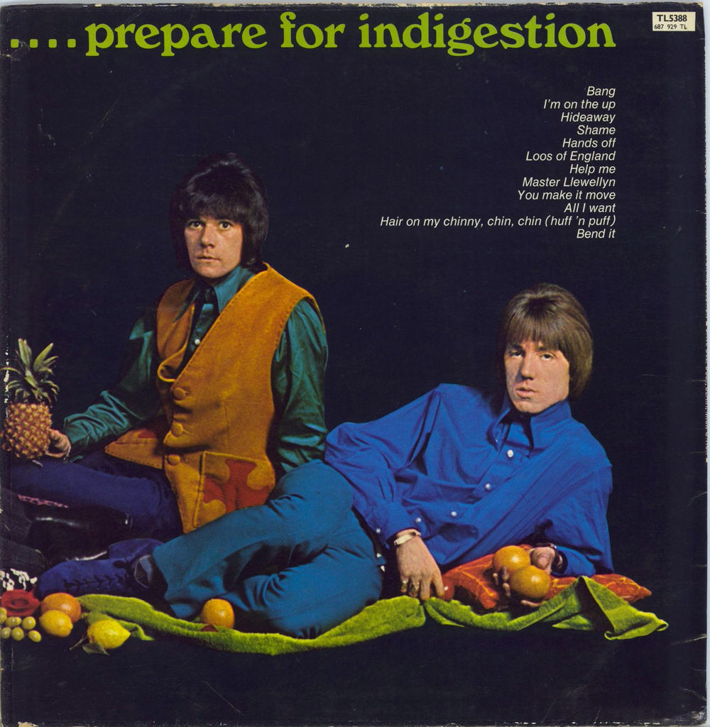 Dave Dee, Dozy, Beaky, Mick & Tich If Music Be The Food Of Love... Prepare For Indigestion UK vinyl LP album (LP record)