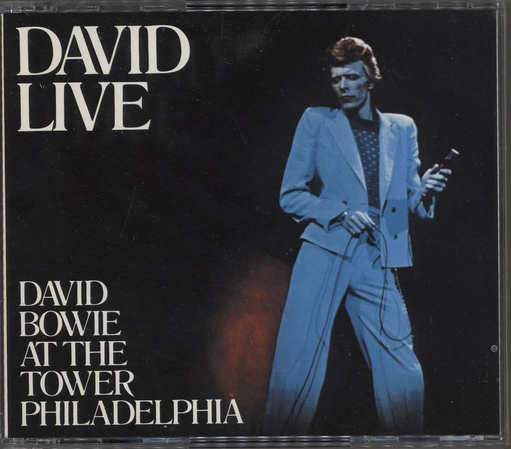 David Bowie David Live (David Bowie At The Tower Philadelphia) UK 2 CD album set (Double CD) CDDBLD1