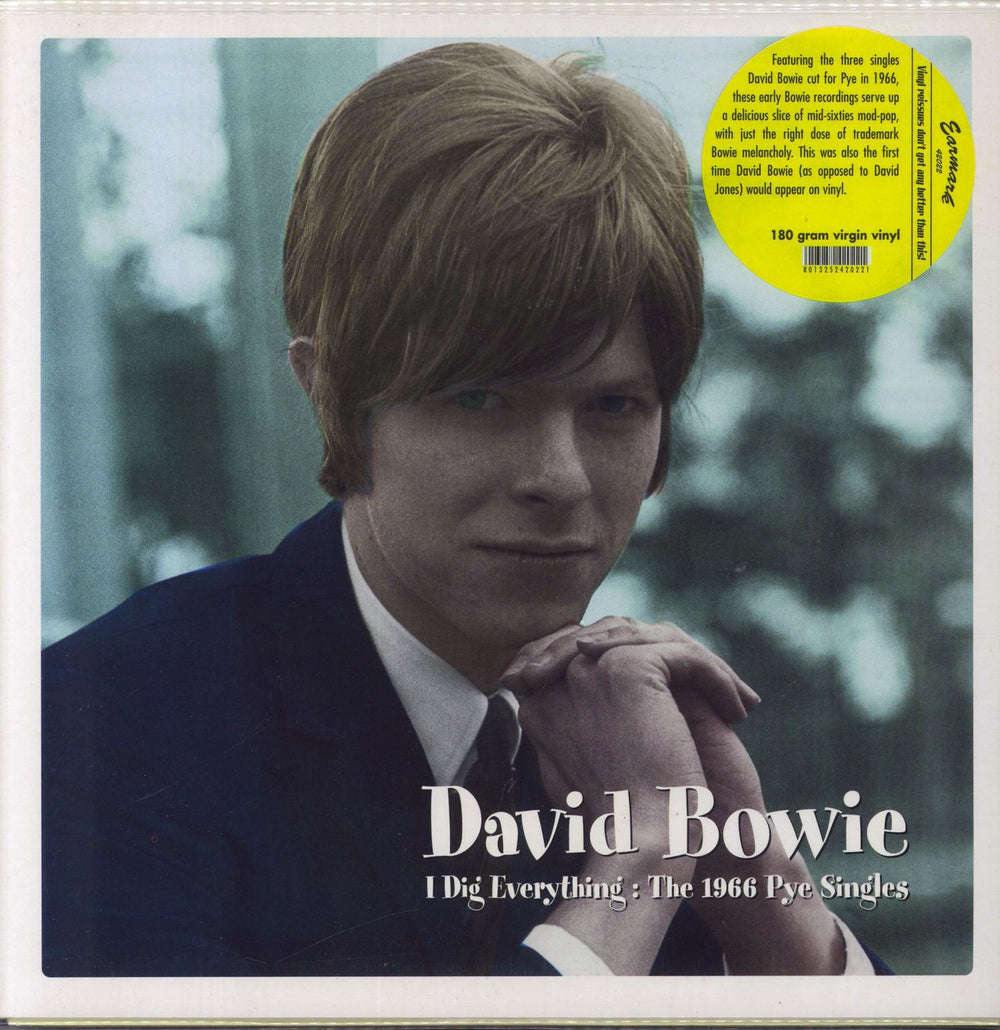 David Bowie I Dig Everything: The 1966 Pye Singles UK vinyl LP album (LP record) 42022