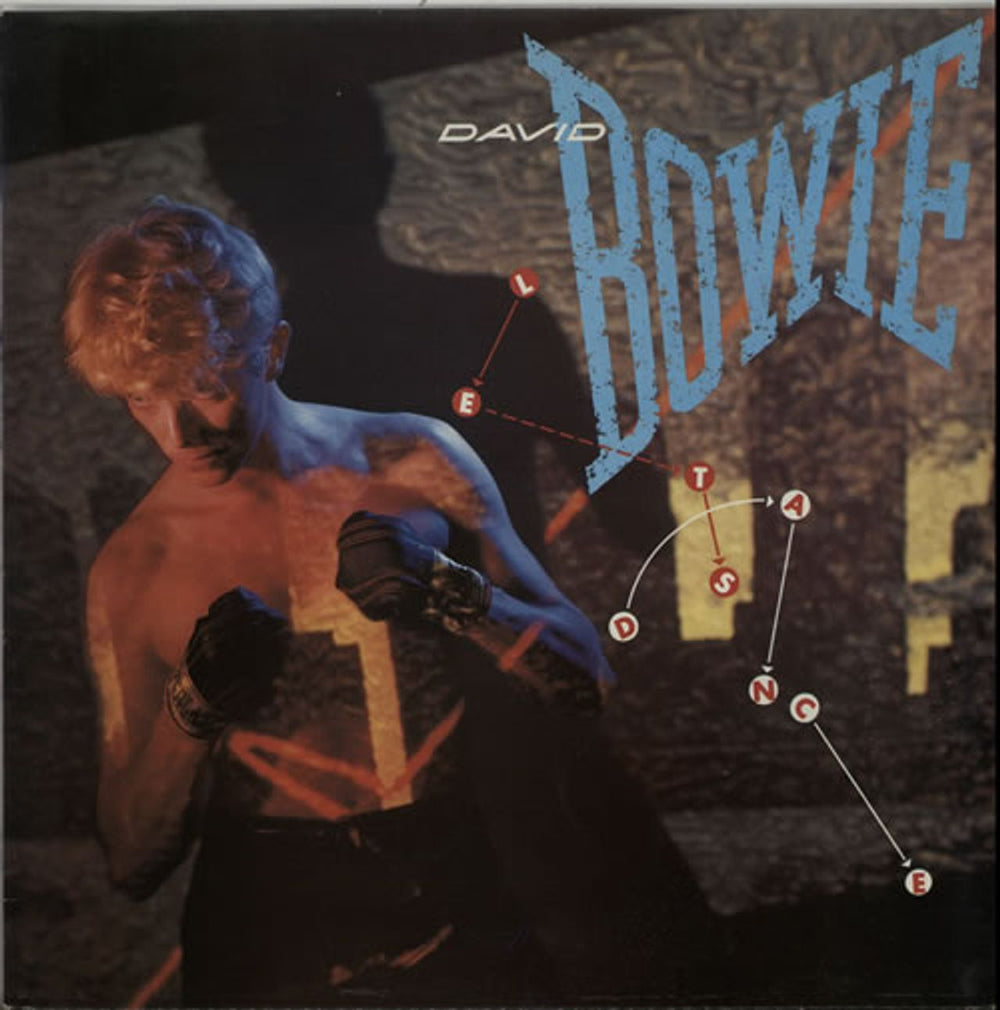 David Bowie Let's Dance - Sample UK vinyl LP album (LP record) AML3029