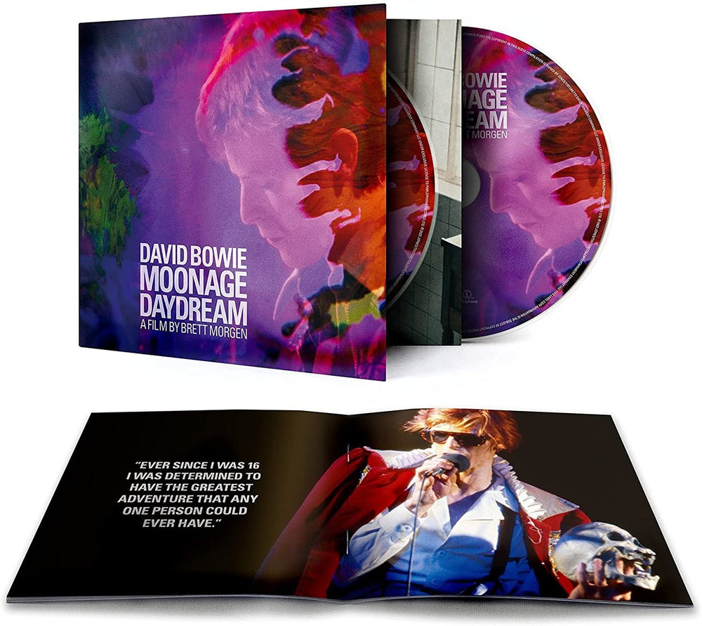David Bowie Moonage Daydream: A Film By Brett Morgen - Sealed UK 2 CD album set (Double CD) DBMDCD2022