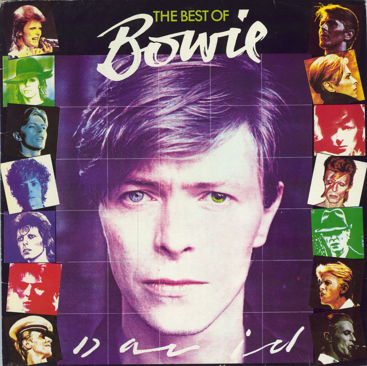 David Bowie The Best Of Bowie French vinyl LP album (LP record) BLP81.001