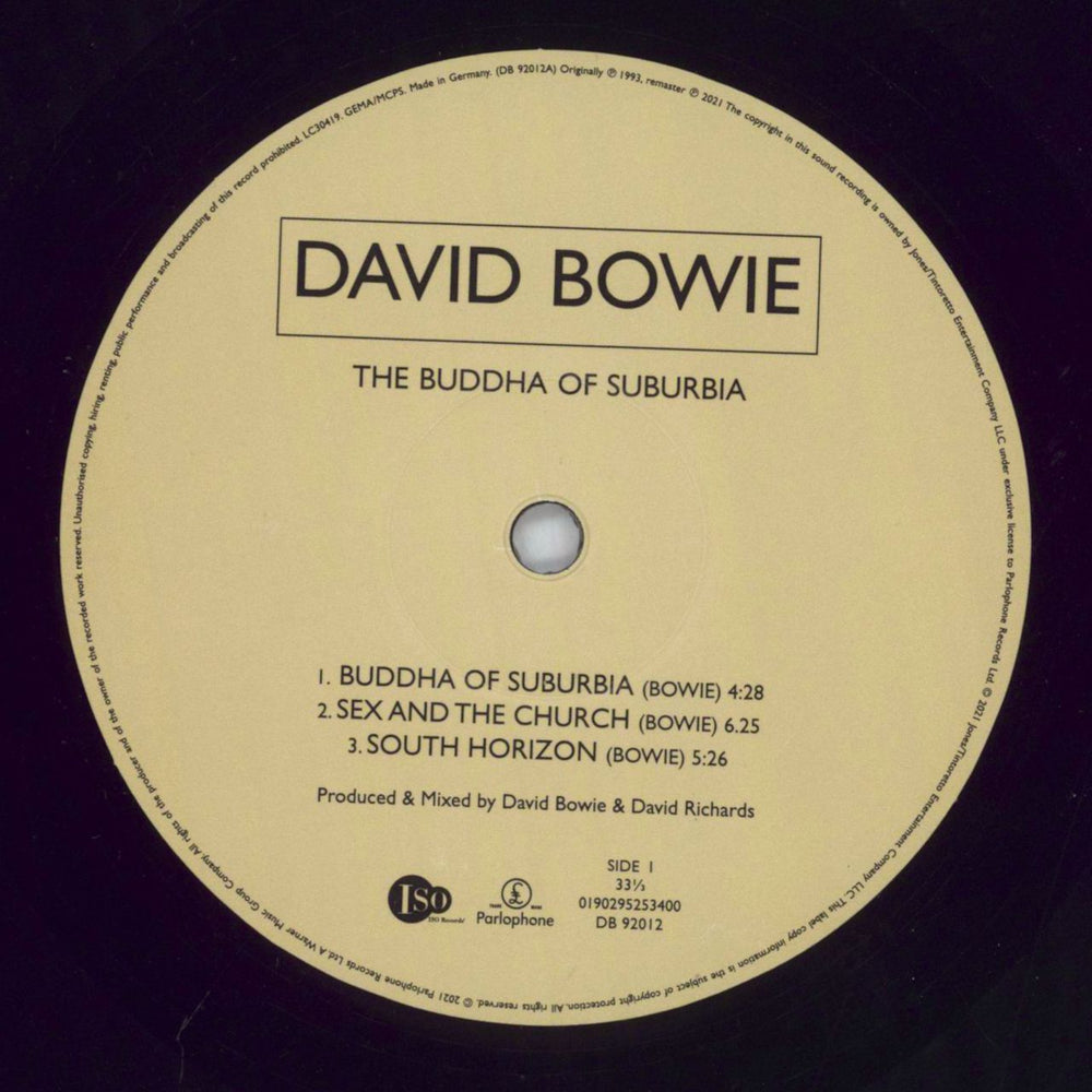 David Bowie The Buddha Of Suburbia UK 2-LP vinyl record set (Double LP Album) BOW2LTH828622