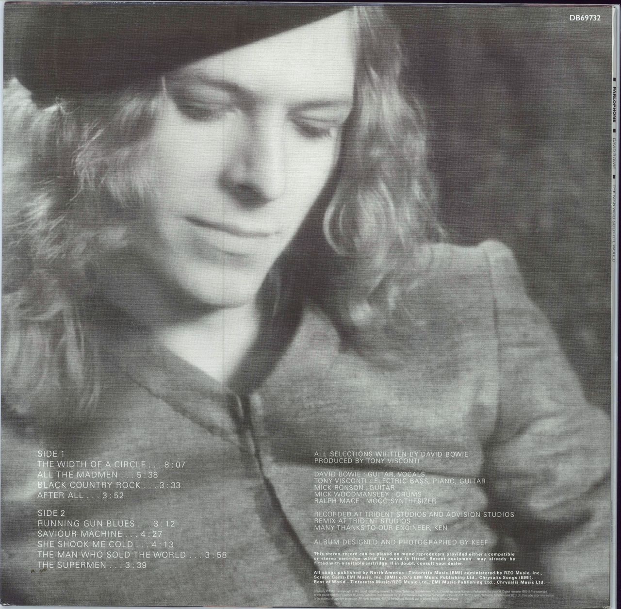 David Bowie The Man Who Sold The World - 180g UK vinyl LP album (LP record)