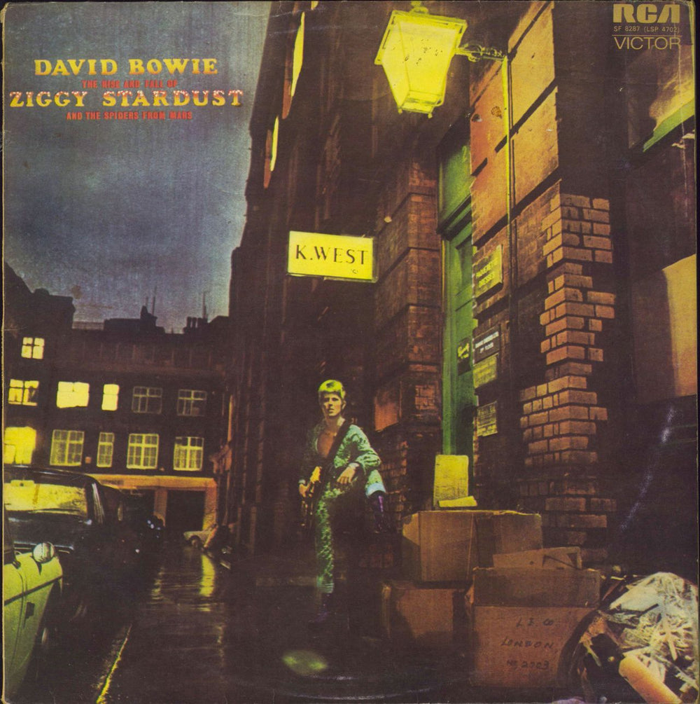 David Bowie The Rise And Fall Of Ziggy Stardust - 1st - VG UK vinyl LP album (LP record) SF8287