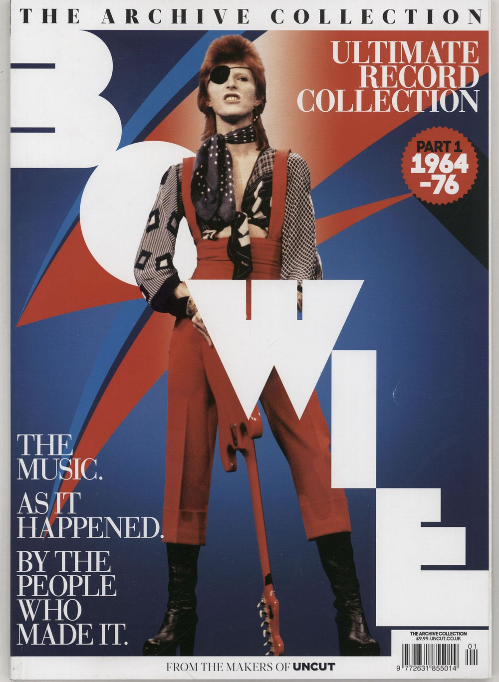 David Bowie Ultimate Record Collection - Part 1 1964-76 - Withdrawn cover UK magazine FEBRUARY 2020