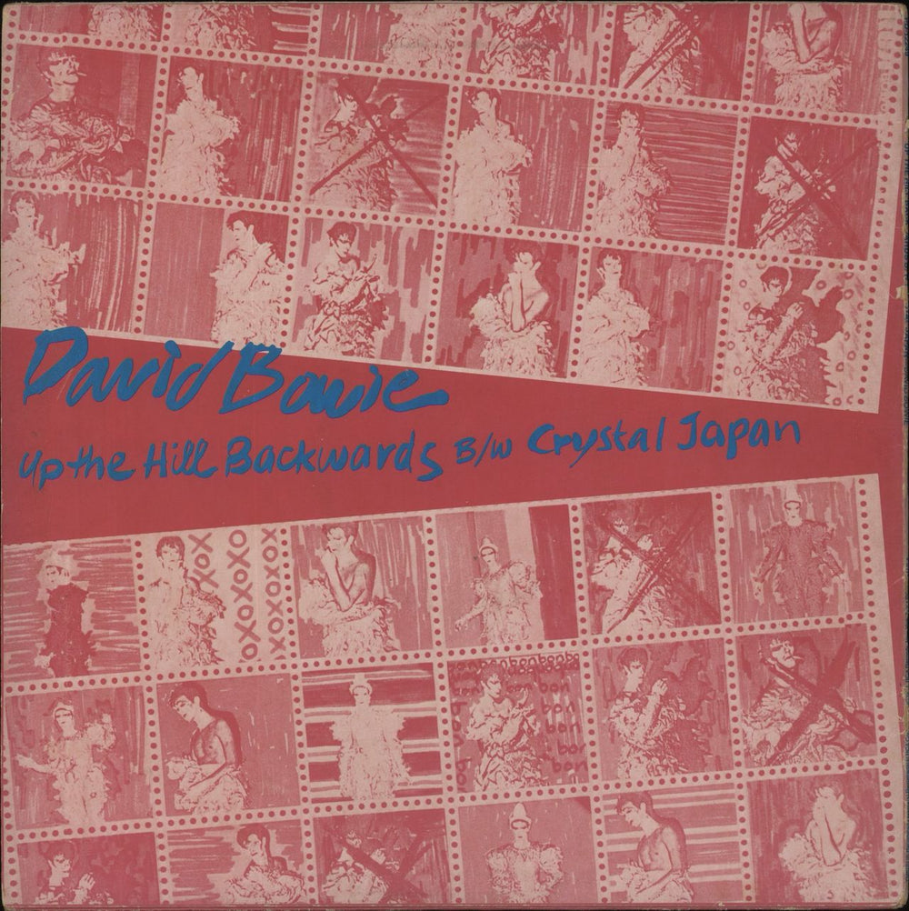 David Bowie Up The Hill Backwards + Stamps US 12" vinyl single (12 inch record / Maxi-single)