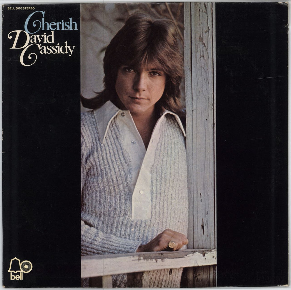 David Cassidy Cherish US vinyl LP album (LP record) BELL6070