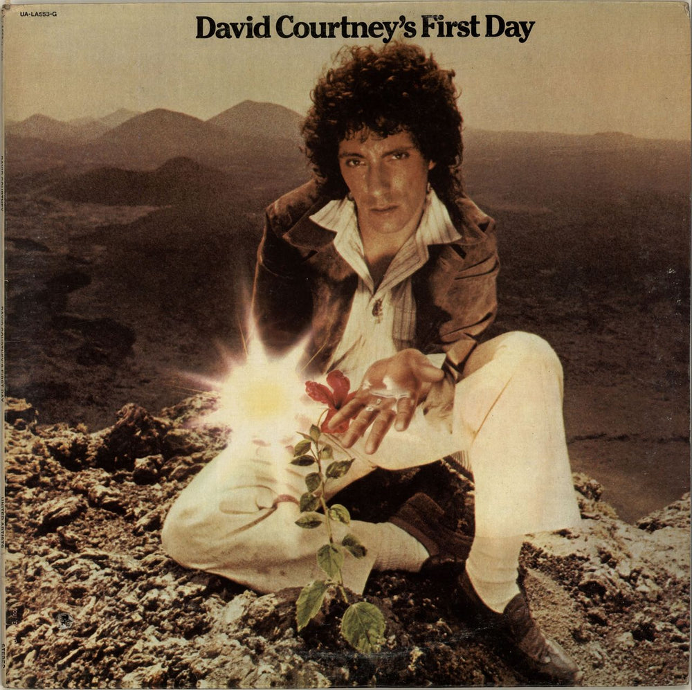 David Courtney First Day US vinyl LP album (LP record) UA-LA553-G