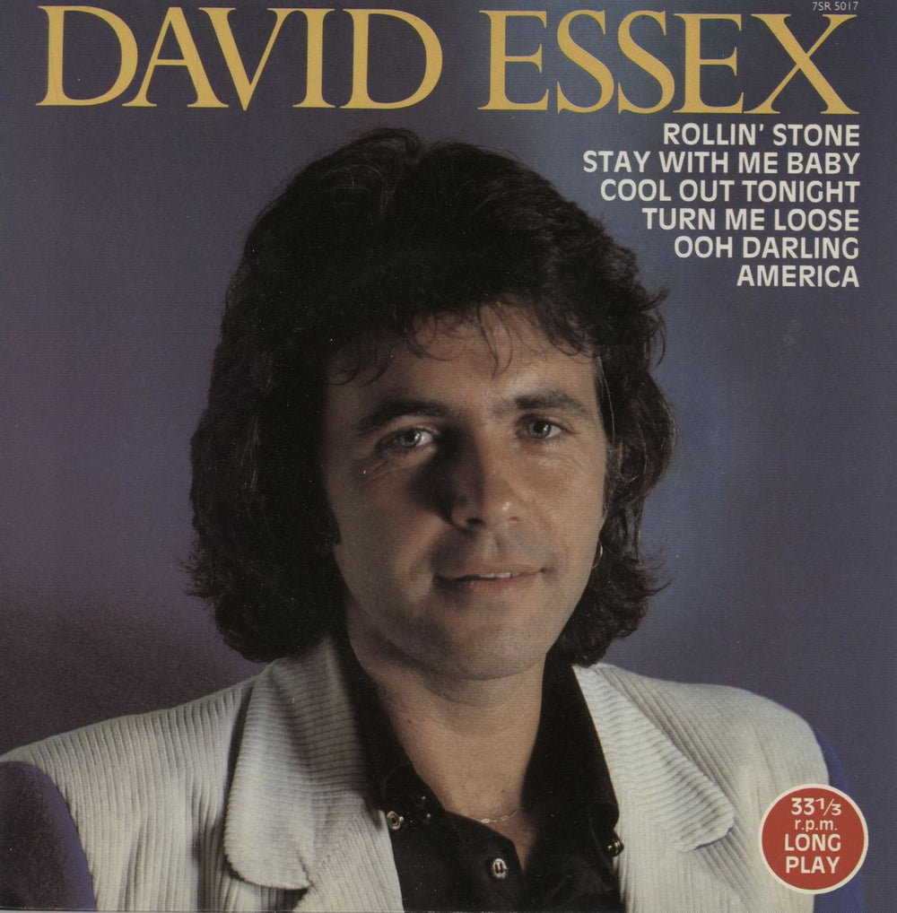 David Essex David Essex UK 7" vinyl single (7 inch record / 45) 7SR5017