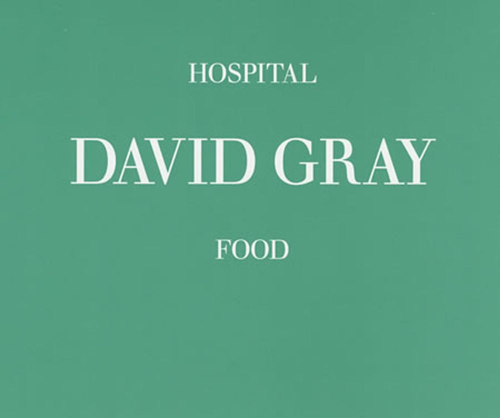 David Gray Hospital Food UK Promo CD single (CD5 / 5") PRO15627