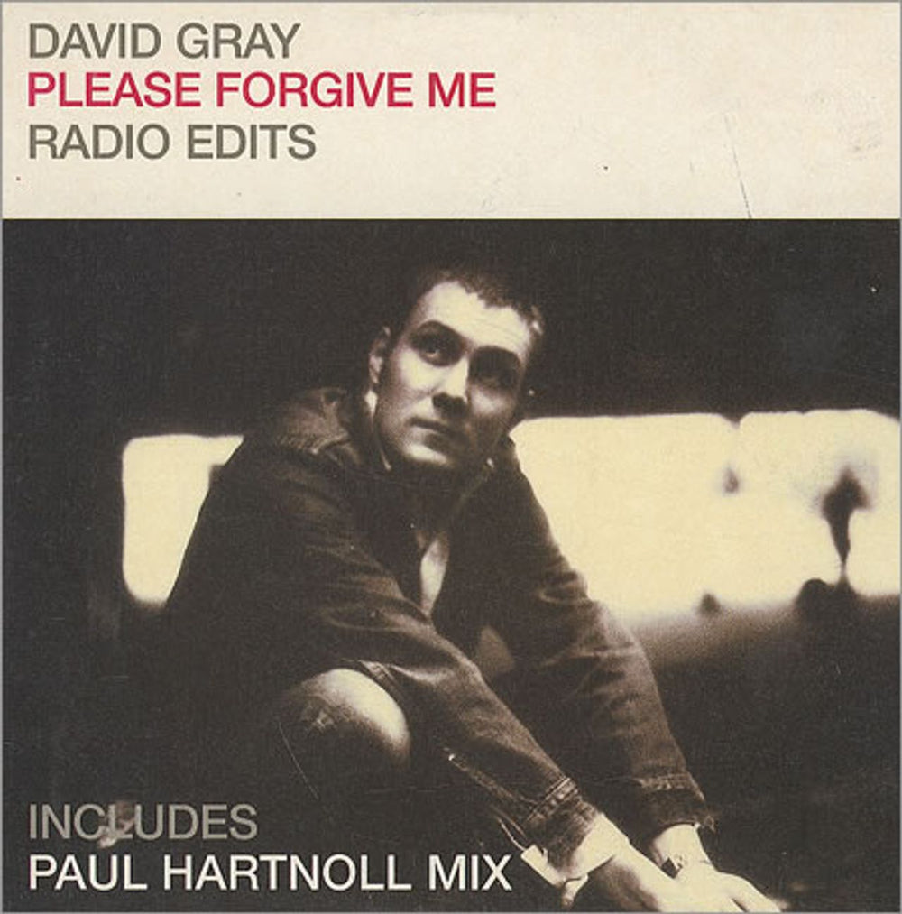 David Gray Please Forgive Me - Radio Edits UK Promo CD single (CD5 / 5") IHTCDSP003