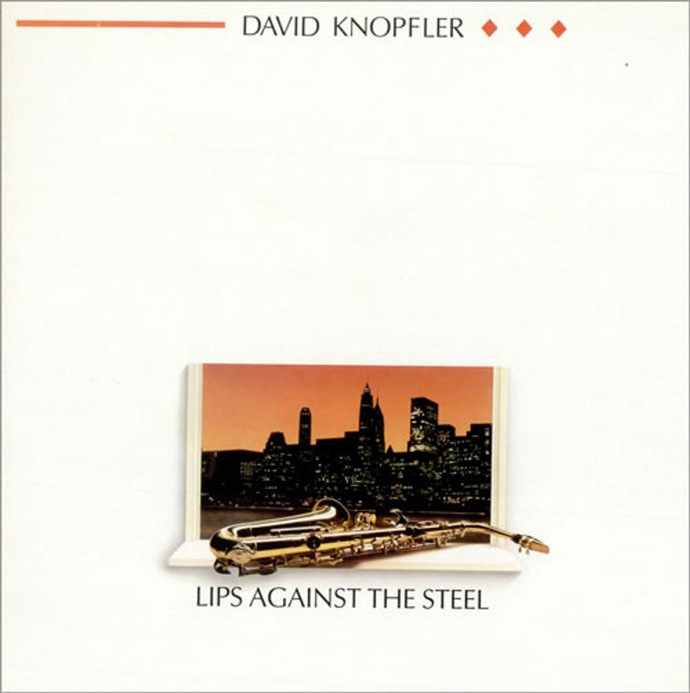 David Knopfler Lips Against The Steel UK vinyl LP album (LP record) PARIS4