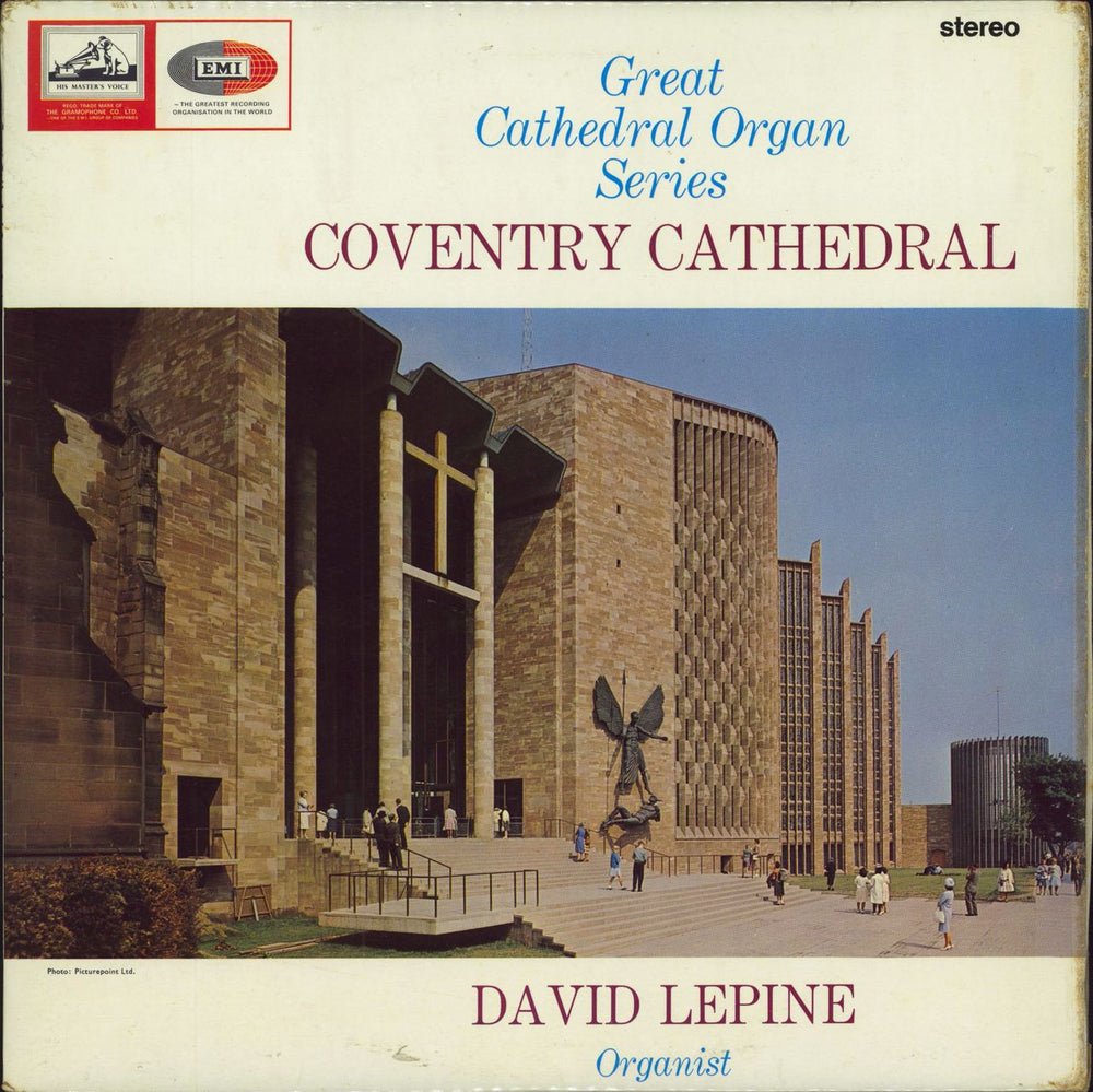 David Lepine Coventry Cathedral UK vinyl LP album (LP record) CSD1609