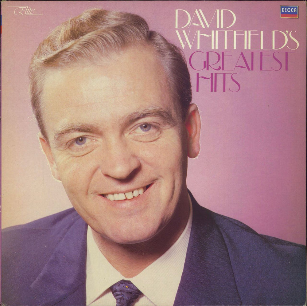 David Whitfield Greatest Hits UK vinyl LP album (LP record) TAB52