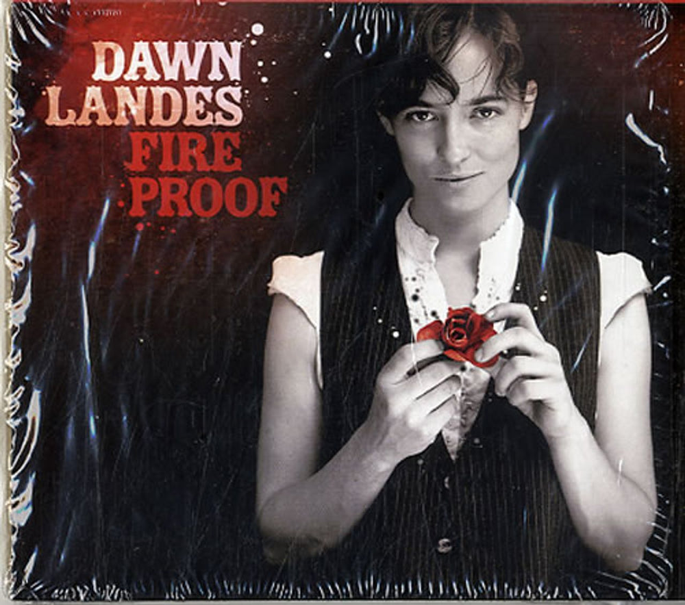 Dawn Landes Fire Proof French CD album (CDLP) FA0092