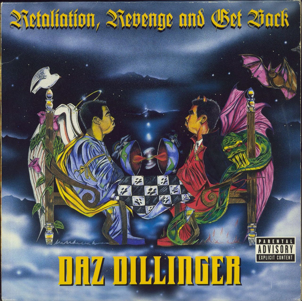 Daz Dillinger Retaliation, Revenge And Get Back US 2-LP vinyl record set (Double LP Album) P153524