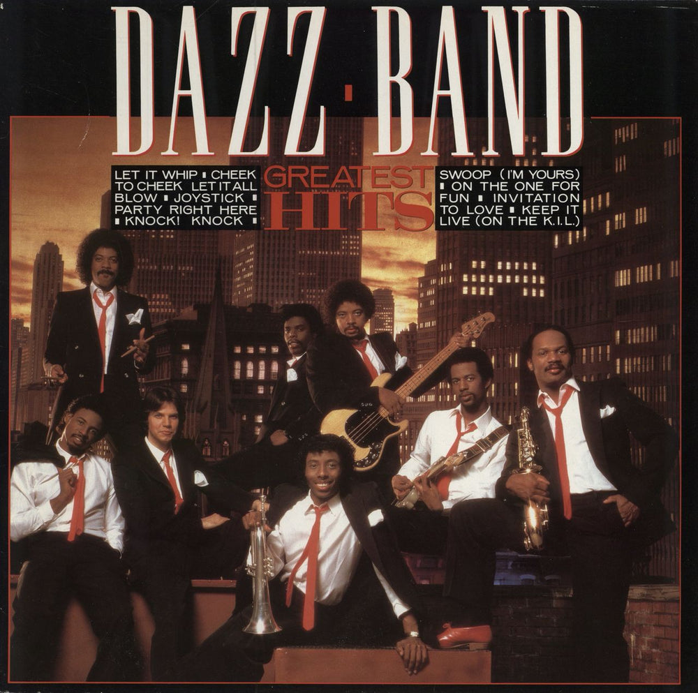 Dazz Band Greatest Hits German vinyl LP album (LP record) WL72433